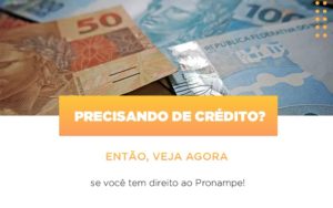 Precisando De Credito Entao Veja Se Voce Tem Direito Ao Pronampe - Contabilidade em Nova Iguaçu - RJ | Luciane Contabilidade