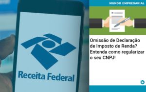 Omissao De Declaracao De Imposto De Renda Entenda Como Regularizar O Seu Cnpj - Contabilidade em Nova Iguaçu - RJ | Luciane Contabilidade